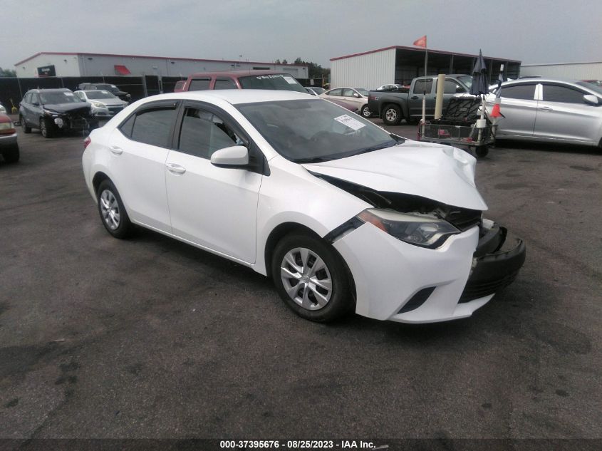 2015 TOYOTA COROLLA L/LE/S/S PLUS/LE PLUS - 2T1BURHE9FC380620