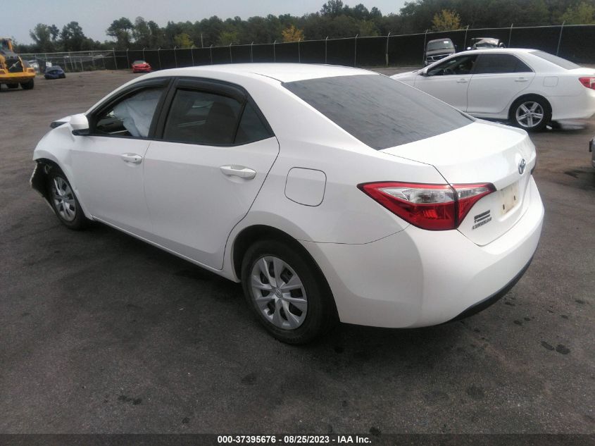 2015 TOYOTA COROLLA L/LE/S/S PLUS/LE PLUS - 2T1BURHE9FC380620