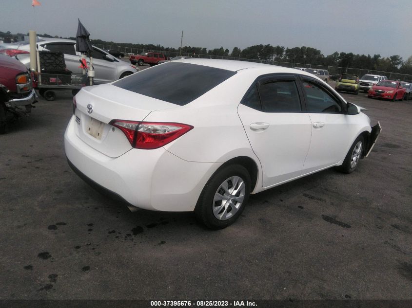 2015 TOYOTA COROLLA L/LE/S/S PLUS/LE PLUS - 2T1BURHE9FC380620