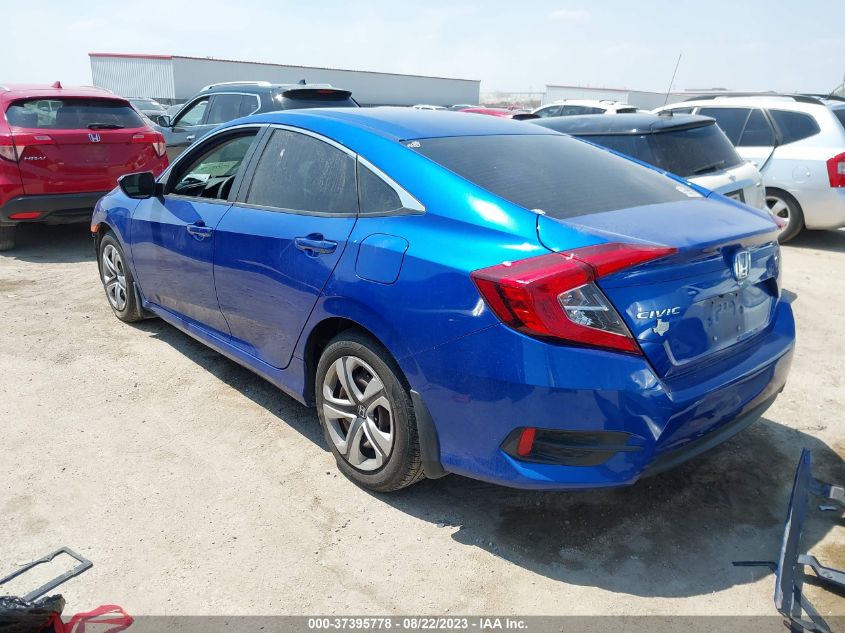 2017 HONDA CIVIC SEDAN LX - 19XFC2E57HE010125