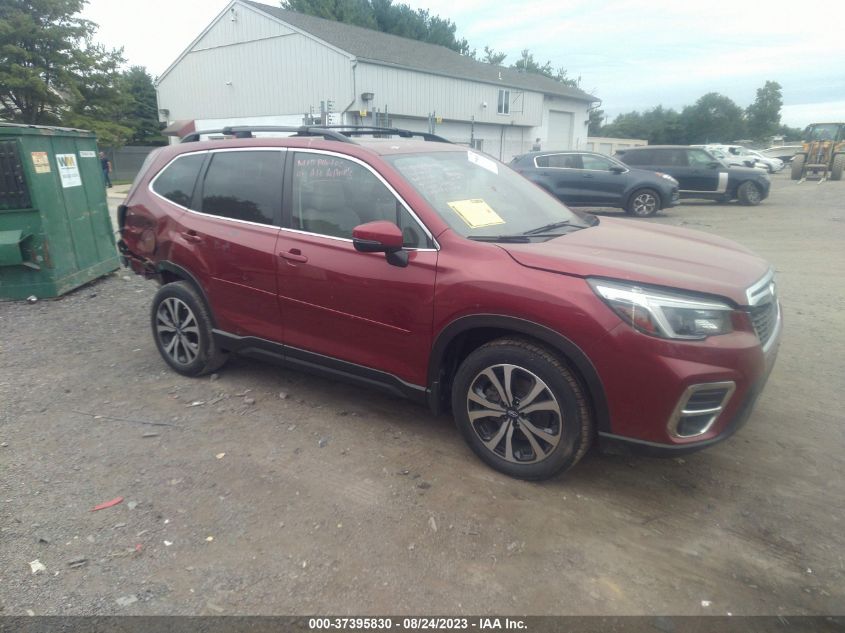 2021 SUBARU FORESTER LIMITED - JF2SKAUC6MH552754