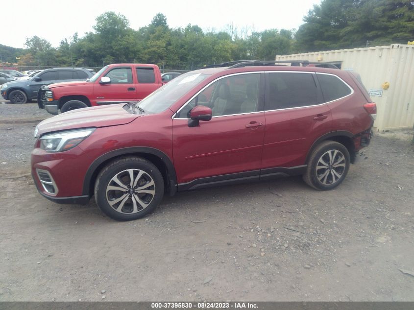2021 SUBARU FORESTER LIMITED - JF2SKAUC6MH552754