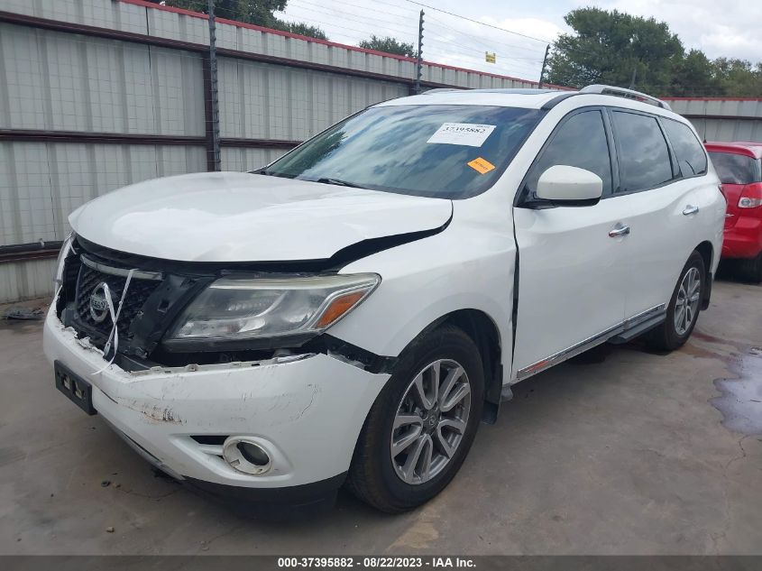 2014 NISSAN PATHFINDER SL - 5N1AR2MN5EC685030