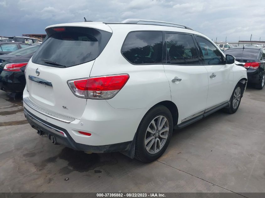 2014 NISSAN PATHFINDER SL - 5N1AR2MN5EC685030