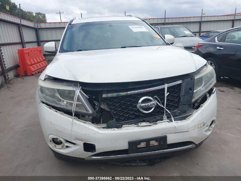 2014 NISSAN PATHFINDER SL - 5N1AR2MN5EC685030