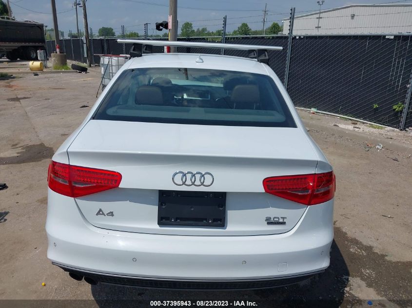 2016 AUDI A4 PREMIUM PLUS - WAUFFAFL0GN006763
