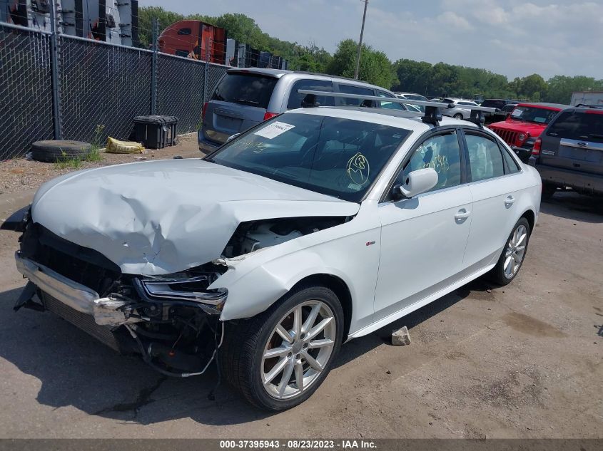 2016 AUDI A4 PREMIUM PLUS - WAUFFAFL0GN006763
