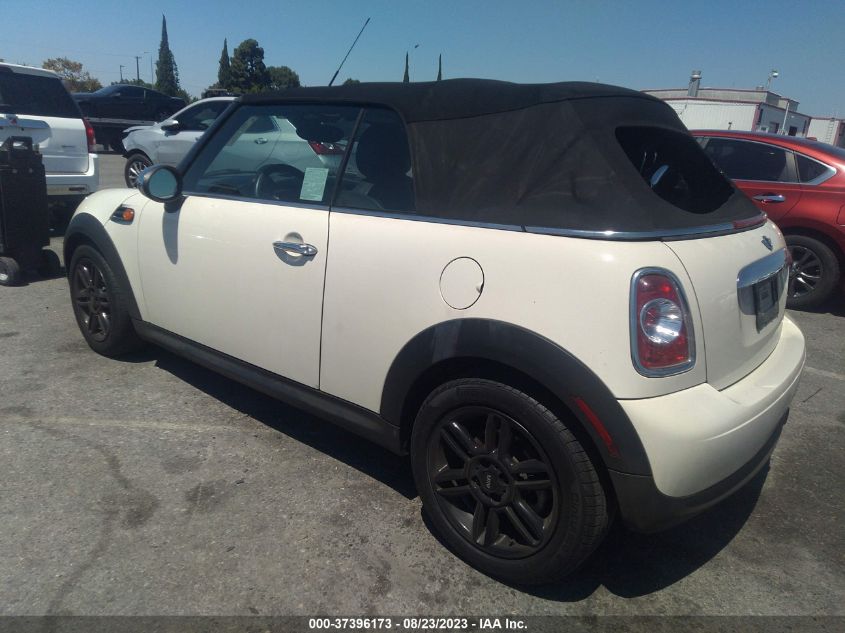 2015 MINI COOPER CONVERTIBLE WMWZN3C51FT862956