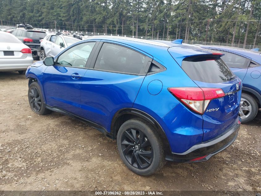 2022 HONDA HR-V SPORT - 3CZRU6H1XNM737801