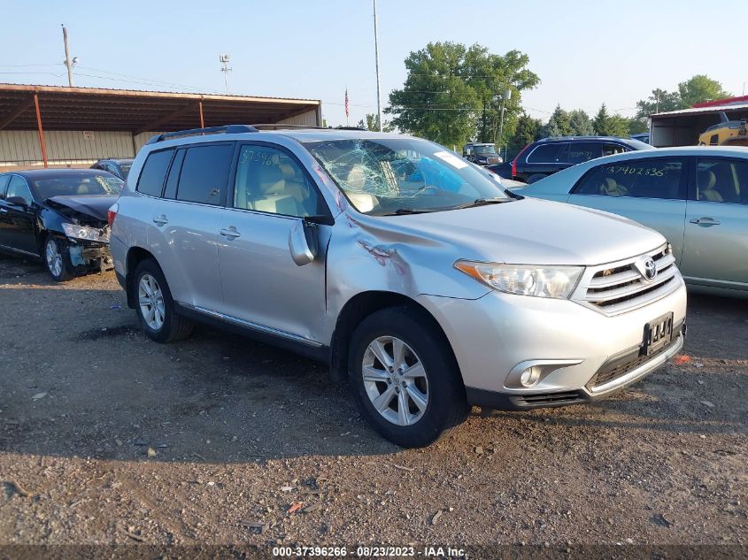 2013 TOYOTA HIGHLANDER - 5TDBK3EH9DS277090