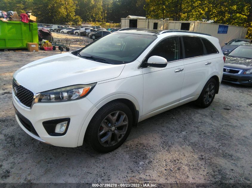 2016 KIA SORENTO SX - 5XYPK4A53GG111964