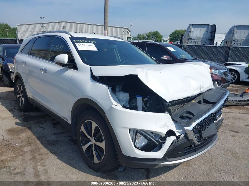 5XYPHDA50JG418661 KIA SORENTO EX V6 2018