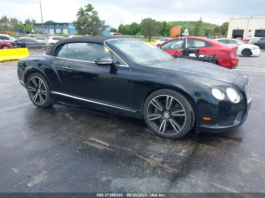 2013 BENTLEY CONTINENTAL GT V8 - SCBGT3ZA1DC084789