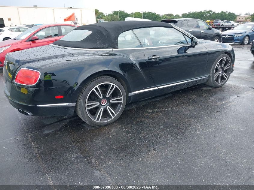 2013 BENTLEY CONTINENTAL GT V8 - SCBGT3ZA1DC084789