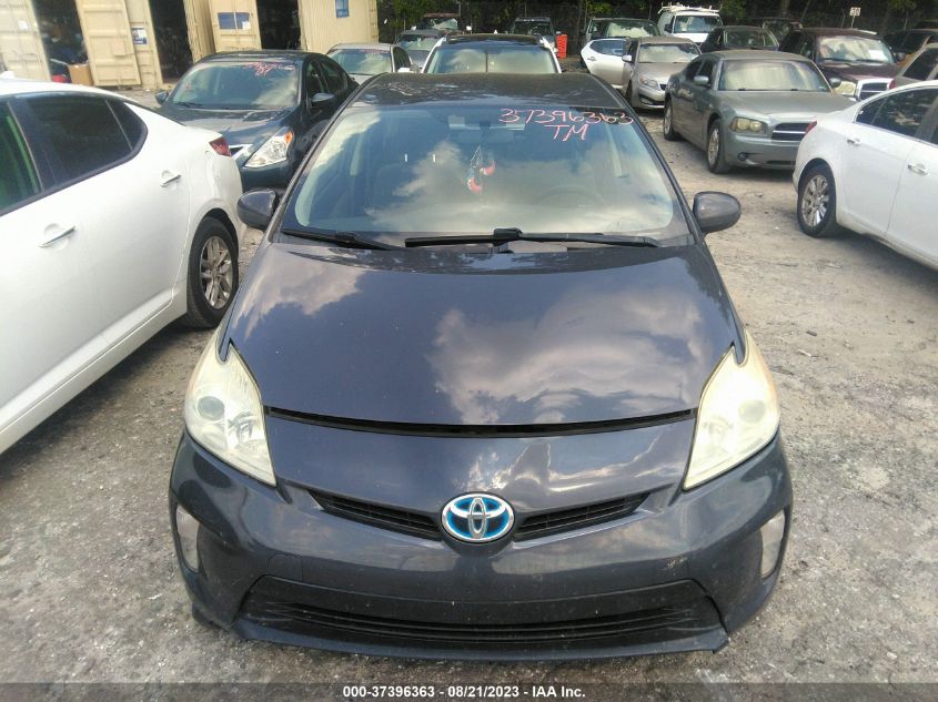 2013 TOYOTA PRIUS ONE/TWO/THREE/FOUR/FIVE - JTDKN3DUXD5613342