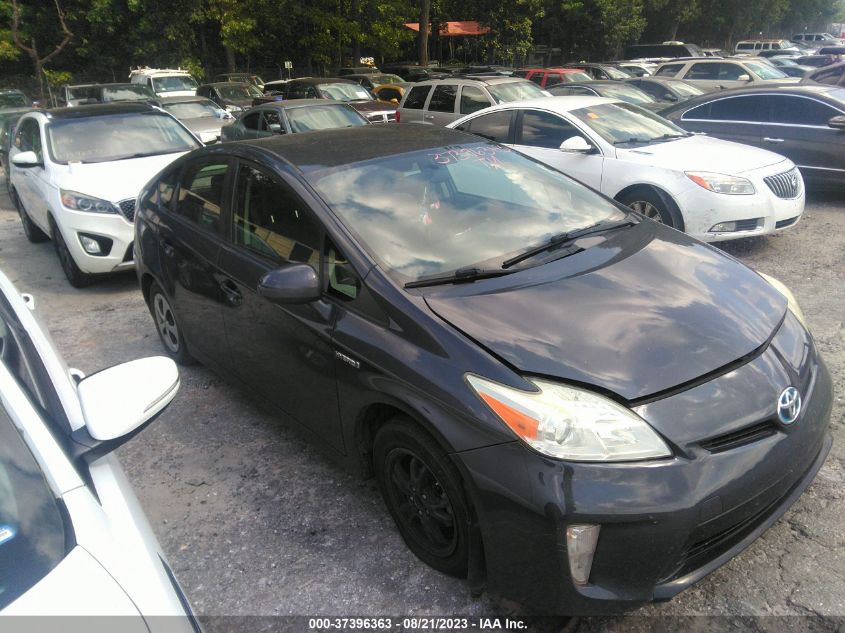 2013 TOYOTA PRIUS ONE/TWO/THREE/FOUR/FIVE - JTDKN3DUXD5613342