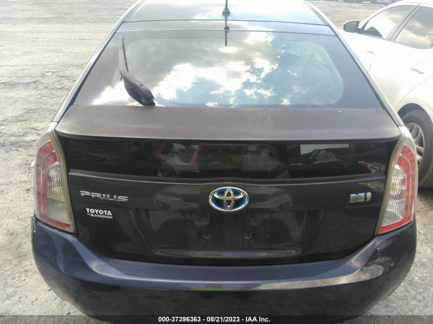 2013 TOYOTA PRIUS ONE/TWO/THREE/FOUR/FIVE - JTDKN3DUXD5613342