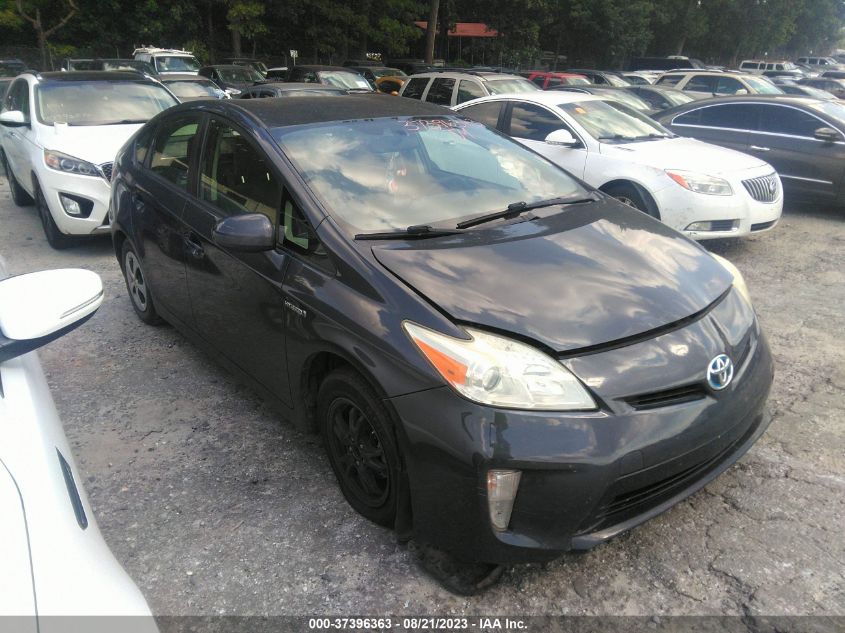 2013 TOYOTA PRIUS ONE/TWO/THREE/FOUR/FIVE - JTDKN3DUXD5613342