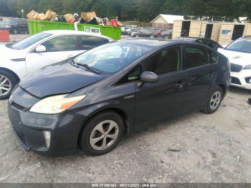 2013 TOYOTA PRIUS ONE/TWO/THREE/FOUR/FIVE - JTDKN3DUXD5613342