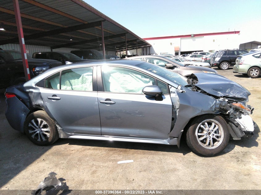 VIN JTDEAMDE9N3013352 2022 TOYOTA COROLLA HYBRID LE