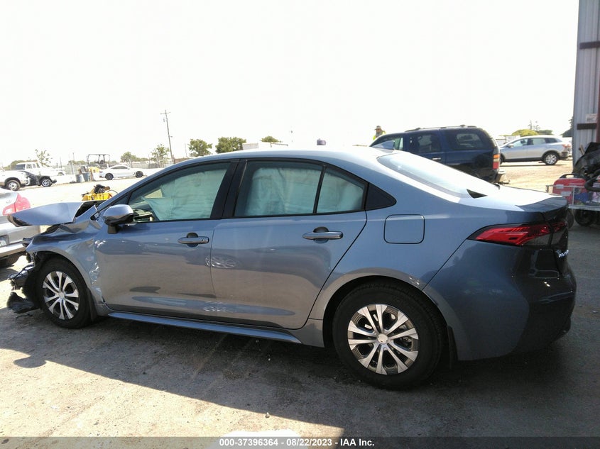 VIN JTDEAMDE9N3013352 2022 TOYOTA COROLLA HYBRID LE