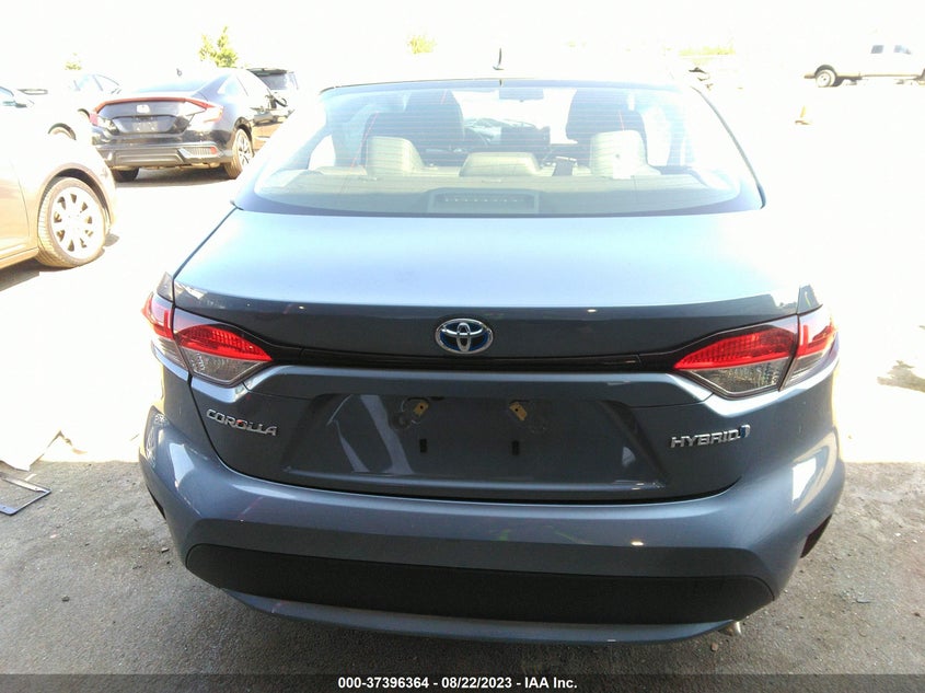 VIN JTDEAMDE9N3013352 2022 TOYOTA COROLLA HYBRID LE