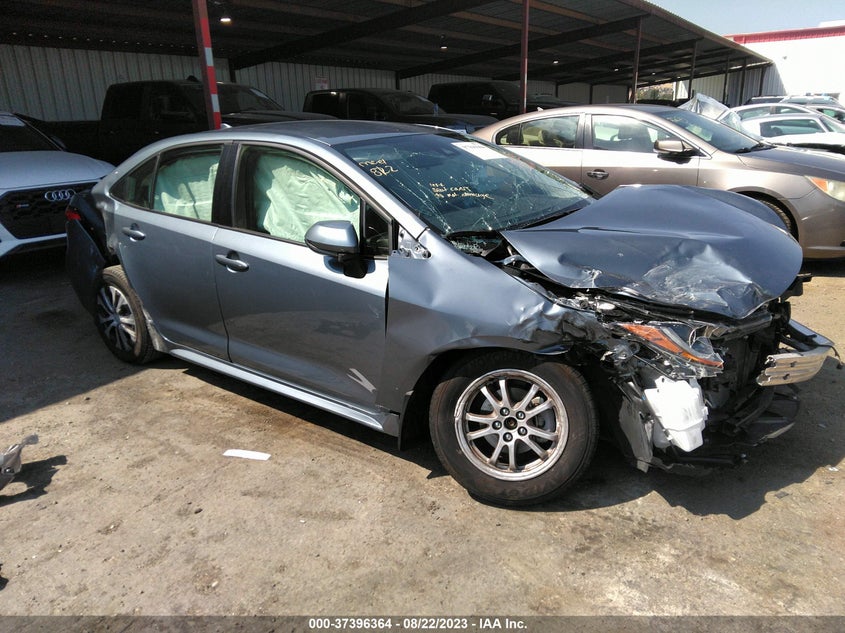 VIN JTDEAMDE9N3013352 2022 TOYOTA COROLLA HYBRID LE