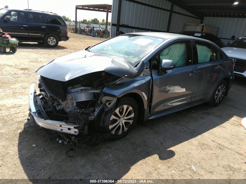 VIN JTDEAMDE9N3013352 2022 TOYOTA COROLLA HYBRID LE
