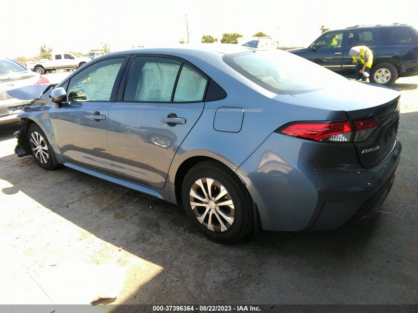 VIN JTDEAMDE9N3013352 2022 TOYOTA COROLLA HYBRID LE
