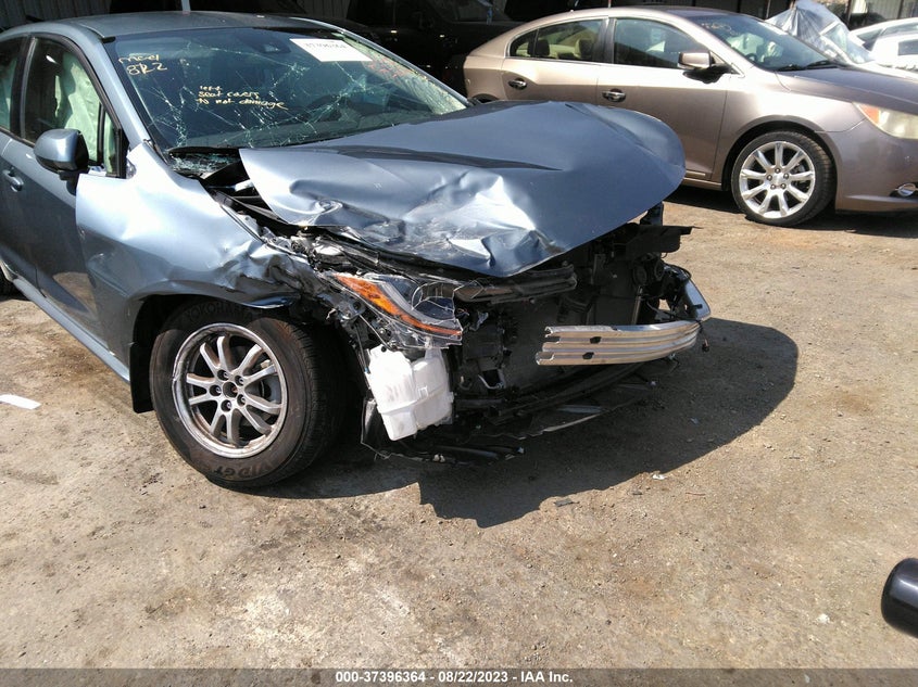 VIN JTDEAMDE9N3013352 2022 TOYOTA COROLLA HYBRID LE
