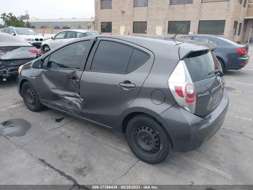 2014 TOYOTA PRIUS C ONE/THREE/TWO/FOUR - JTDKDTB35E1067331