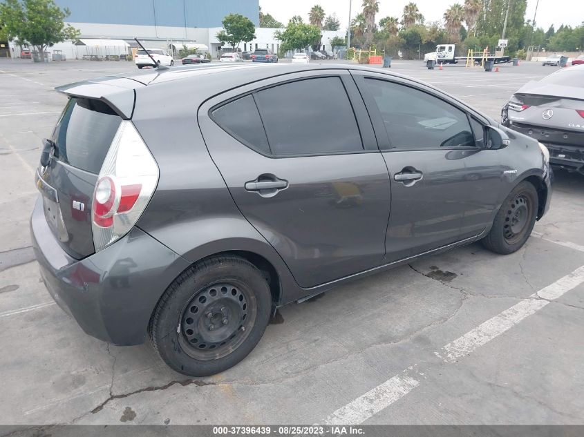 2014 TOYOTA PRIUS C ONE/THREE/TWO/FOUR - JTDKDTB35E1067331