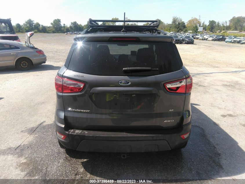 2020 FORD ECOSPORT SE - MAJ6S3GL4LC330304