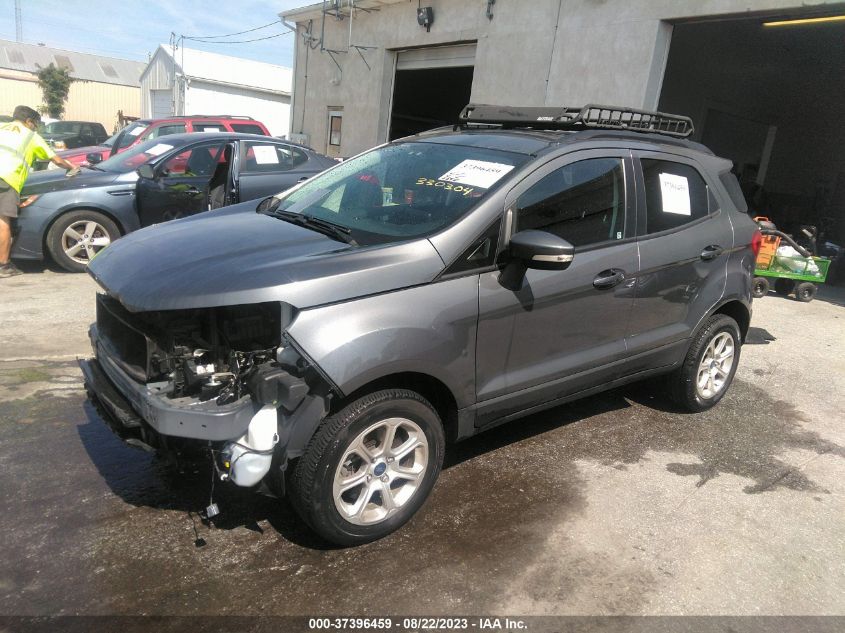 2020 FORD ECOSPORT SE - MAJ6S3GL4LC330304