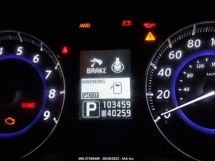 2013 INFINITI FX37 - JN8CS1MW9DM172025