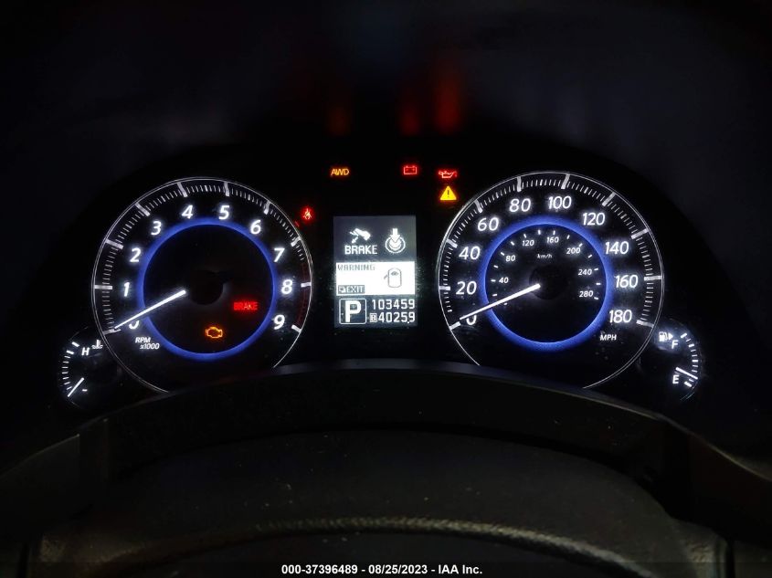2013 INFINITI FX37 - JN8CS1MW9DM172025