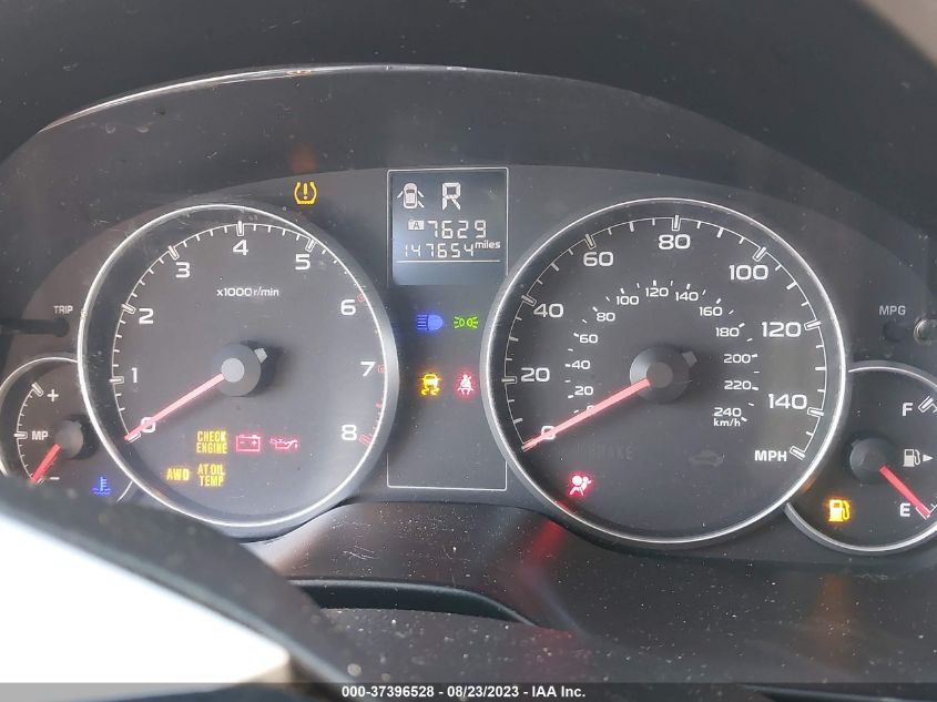 2013 SUBARU LEGACY 2.5I - 4S3BMBA64D3011373