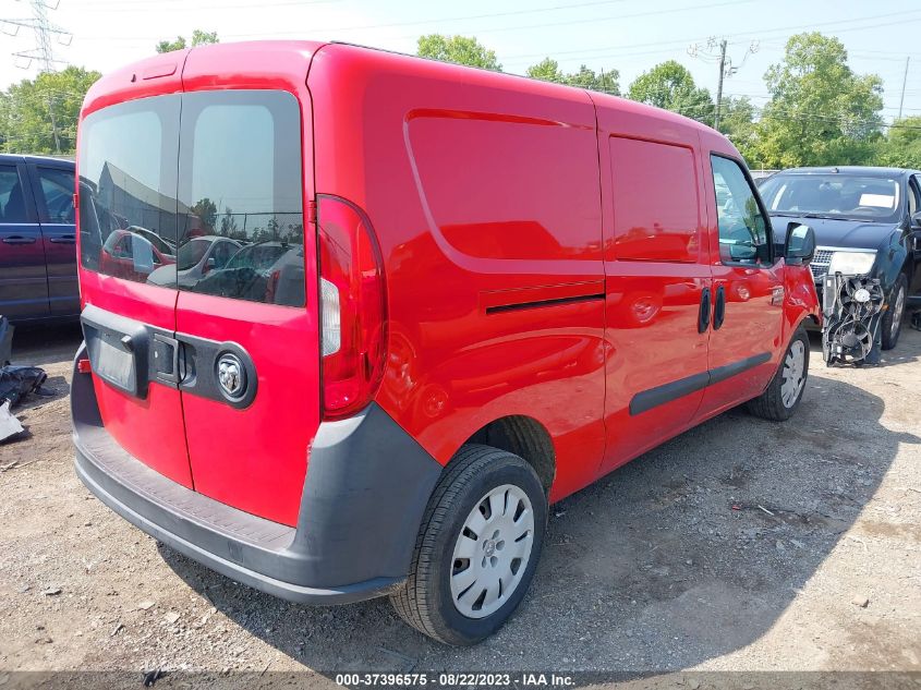 2015 RAM PROMASTER CITY CARGO VAN TRADESMAN - ZFBERFAT7F6A38294