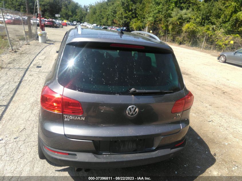 2016 VOLKSWAGEN TIGUAN SEL/S/SE/R-LINE - WVGBV7AX2GW562807