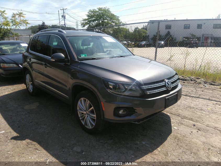 2016 VOLKSWAGEN TIGUAN SEL/S/SE/R-LINE - WVGBV7AX2GW562807