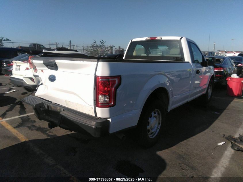 2016 FORD F-150 XL/XLT - 1FTMF1C87GKE03737