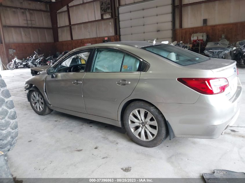 2016 SUBARU LEGACY 2.5I PREMIUM - 4S3BNAC68G3021087