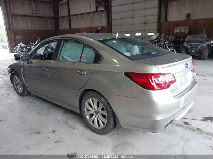 2016 SUBARU LEGACY 2.5I PREMIUM - 4S3BNAC68G3021087