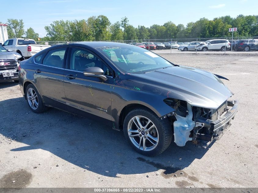 2016 FORD FUSION SE HYBRID - 3FA6P0LU3GR204036