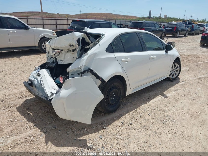 VIN JTDEPRAE8LJ016011 2020 TOYOTA COROLLA LE