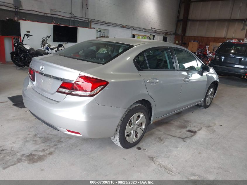 2014 HONDA CIVIC SEDAN LX - 19XFB2F58EE225655