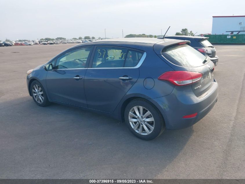 2015 KIA FORTE 5-DOOR EX - KNAFX5A88F5292819