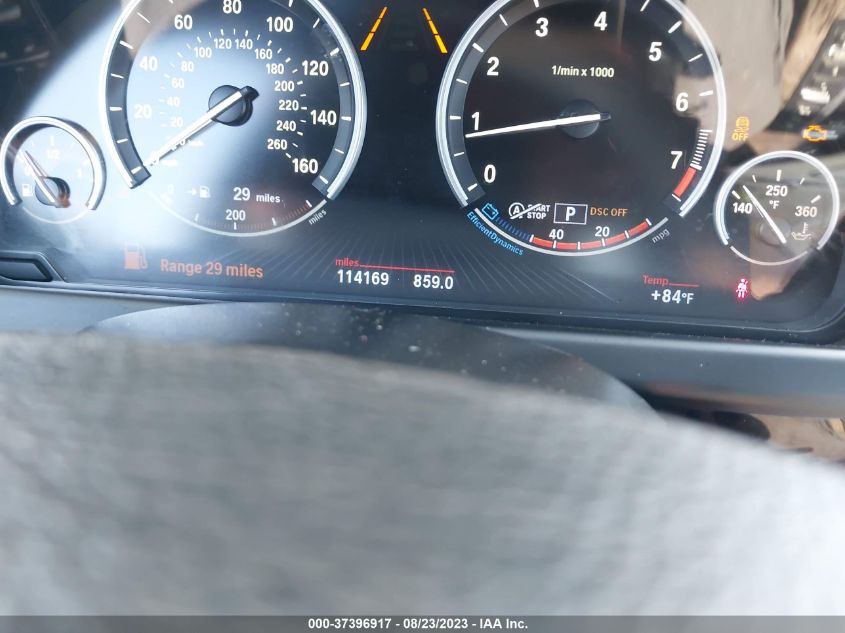 2013 BMW 6 SERIES 650I XDRIVE WBA6B4C59DDG67974