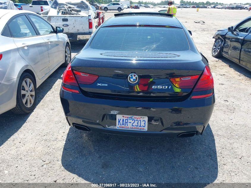 2013 BMW 6 SERIES 650I XDRIVE WBA6B4C59DDG67974