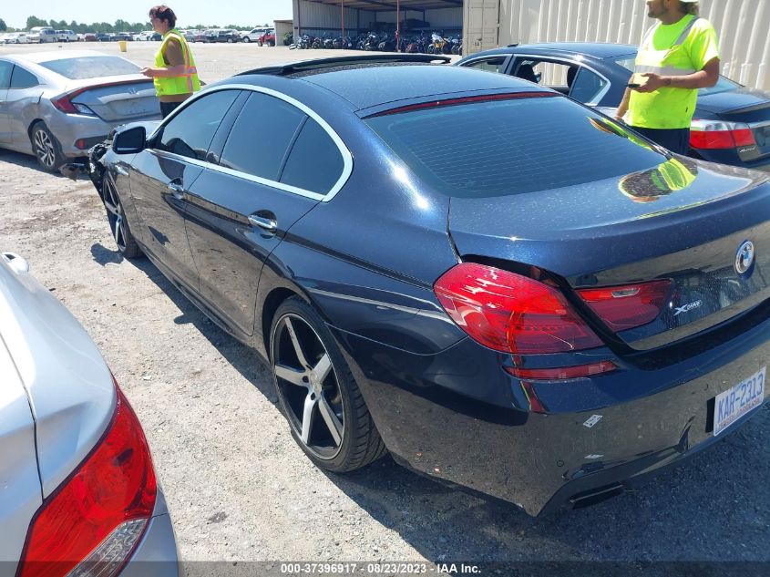 2013 BMW 6 SERIES 650I XDRIVE WBA6B4C59DDG67974